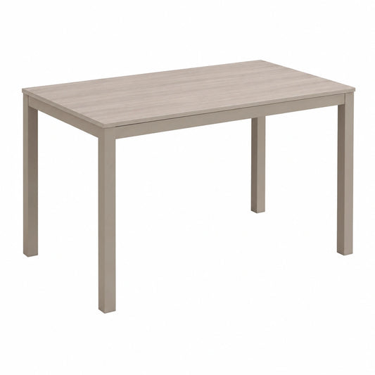 Tavolo da Pranzo Allungabile GIOTTO, Design Moderno, 110x70 cm, Made in Italy, Olmo e Gambe Tortora
