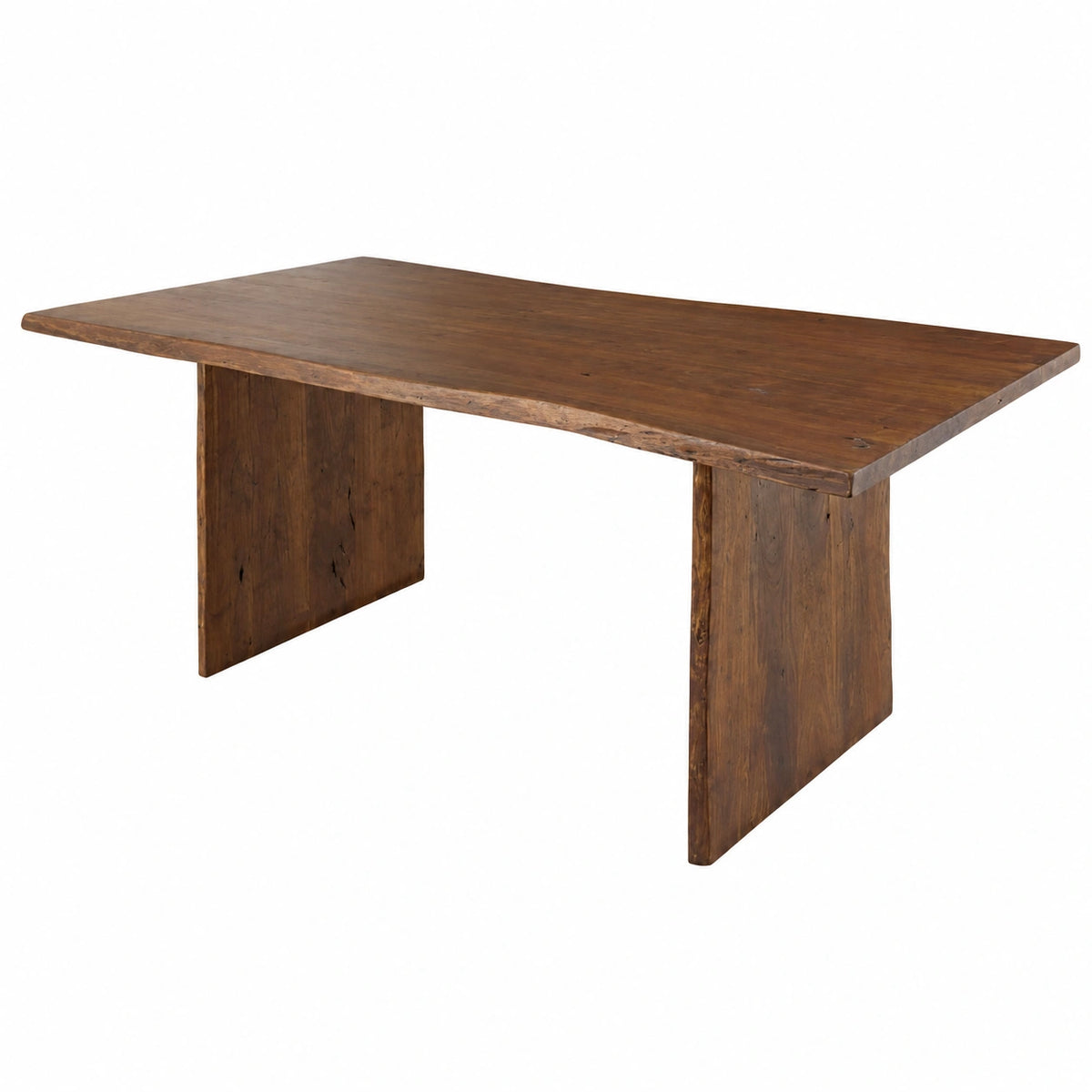 Tavolo da Pranzo Pure in Legno di Acacia Laccato 200x100x76 cm