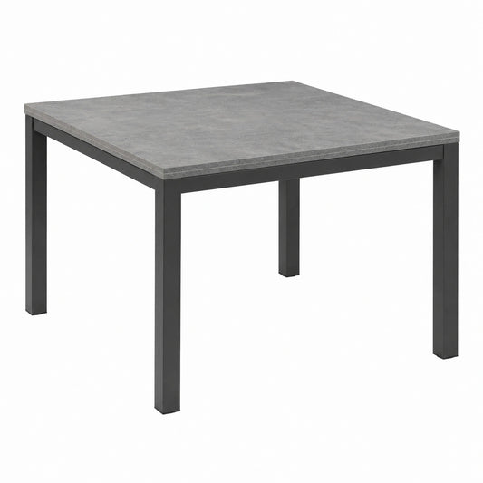 Tavolo da Pranzo Estensibile Moderno in Rovere Grigio 90x90/180 cm