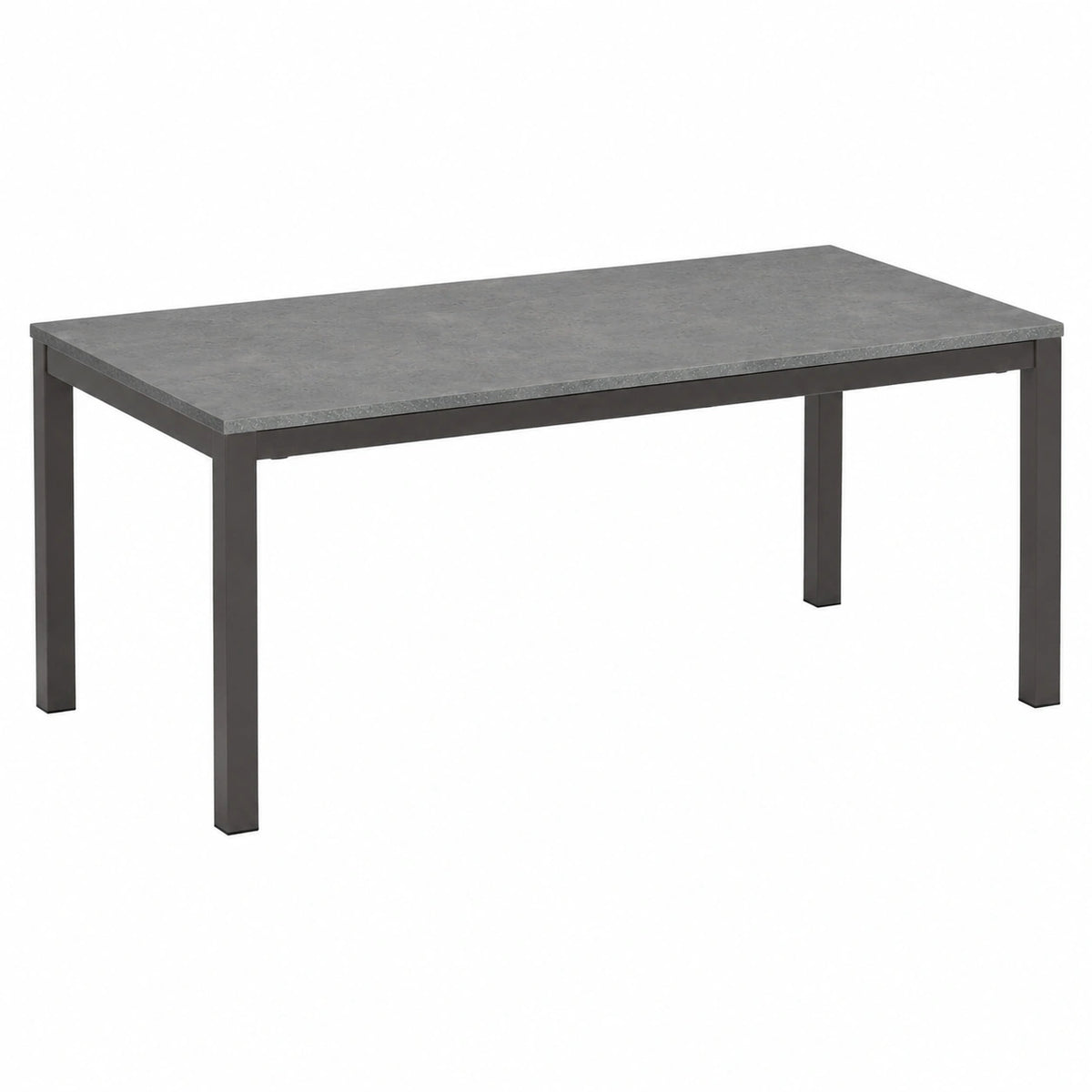 Tavolo da Pranzo Allungabile Moderno 80x140/200cm Grigio Rovere per Sala da Pranzo